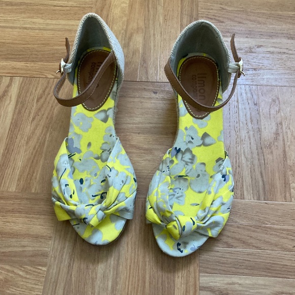 Limon Company Turkish Yellow Floral Espadrilles Shoes 36 - Picture 10 of 10